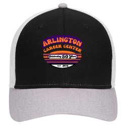 ACC-ADMIN-Trucker Do It Yourself Custom Printed Hat | Unisex 6 Panel Low Profile Mesh Back Trucker Hat 83-1300