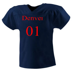 Denver-01 Youth Practice Football Jersey