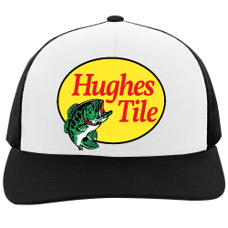 Fish-Hat Create Printed Cap | Unisex Pacific Headwear Trucker Snapback Cap