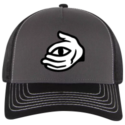 RBW-Grey-Trucker Design Your Own Hat | Unisex OttoCap Hat 102-1318