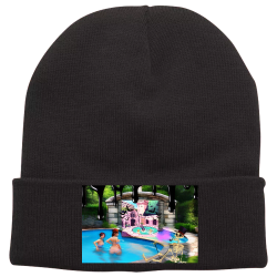 yatsylvania Black RONIN Beanie Buy Printed Beanie | Adult Pacific Headwear Beanie