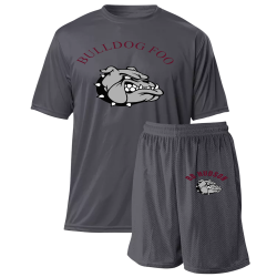 BULLDOG-FOOTBALL-RB-HUDSON Custom Printed | Spirit Pack | Performance Tee & Shorts