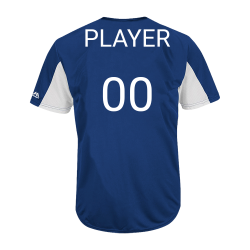 Bluejays Youth Blue Jays Two-Button Jersey MAIY83