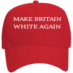 MAKE-BRITAIN-WHITE-AGAIN Low Pro Style Otto Cap