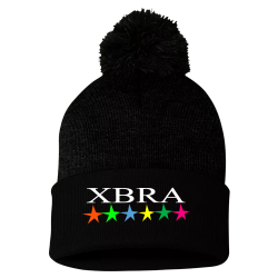 XBRAND Pom Pom Knit Beanie - SP15