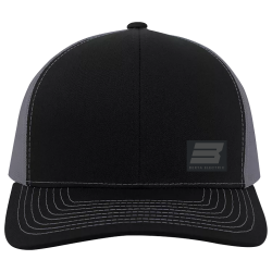 berta-hat-grey Create Custom Printed Cap | Unisex Pacific Headwear Trucker Snapback Cap