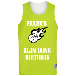 FRANKâ€™S--SLAM-DUNK-FRANKâ€™S--BIRTHDAY Youth Reversible Sleeveless Jersey