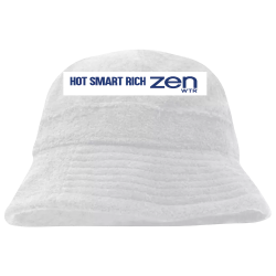 HSM-x-ZenWtr Terry Cloth Custom Bucket Hats 