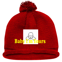 Baby-Im-Yours Custom Pom Beanie