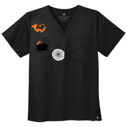 Create USMC Design Your Own Printed Medical Uniform | Unisex Wonderwink Medical Uniform Ww3160