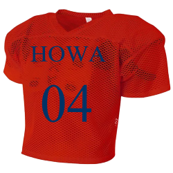 HOWARD--04 Football Practice Jersey