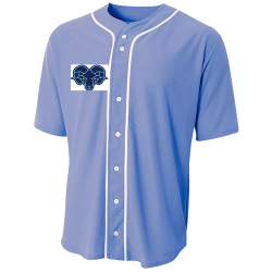 RAM-Dance-Adult-Full-Button-Baseball-Jersey DANCE CONCEPTS Adult Full Button Baseball Jersey