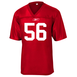 56--Tate Football Jersey Mens Replica Football Jersey