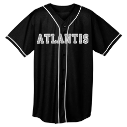 ATLANTIS Adult Full Button Wicking Mesh Jersey