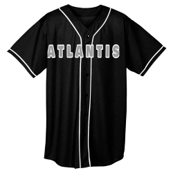 ATLANTIS Adult Full Button Wicking Mesh Jersey