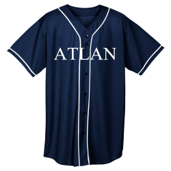 ATLANTIS Adult Full Button Wicking Mesh Jersey