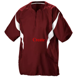 Create Adult Baseball Pullover Jacket