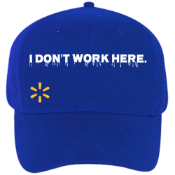 I-dont-work-here. Low Crown Pro Style Otto Cap 