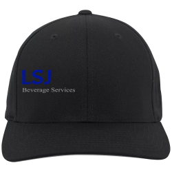 LSJ-Beverage Order Custom Printed Cap | Unisex Pacific Headwear Twill Flexfit Cap