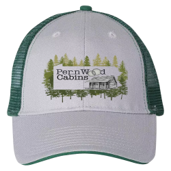 PWC Adult Cotton Poly / Nylon Mesh Cap ValueCap