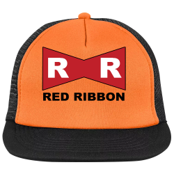 Trucker-hat-13 Android 13s red ribbon hat Neon Flat Bill Snapback Trucker Cap 