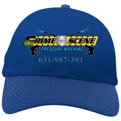 grime-scene-hat Create Embroidered Cap | Unisex Pacific Headwear Mesh Hook-And-Loop Adjustable Cap