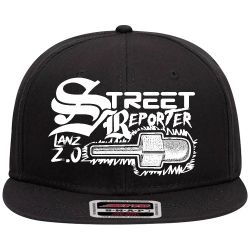 Street-reporter Snap Back Flat Bill Hat