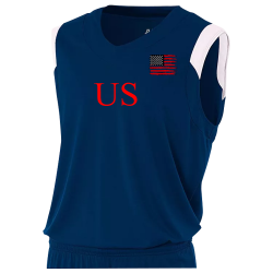 USA ATENEO 23 SANTOS SANTOS 23 Adult V-Neck Custom Basketball Jerseys