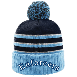 Enforcers Custom Knit Pom Beanie