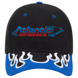 Flames Create Custom Printed Hat | Unisex Otto Cap Hat 58-589