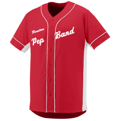 Newton-Pep-Band-Revised Adult 100% Polyester Baseball Jersey Augusta Sportswear