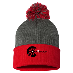 Create Pom Pom Knit Beanie - SP15