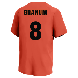 GRANUM-8 Orioles MLB Adult League Team Jerseys - Official Nike MLB Wordmark Poly Tees - N223