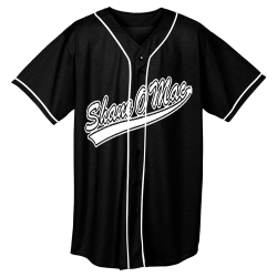 The-Money Adult Full Button Wicking Mesh Jersey