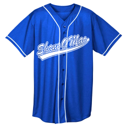 The-Money Adult Full Button Wicking Mesh Jersey