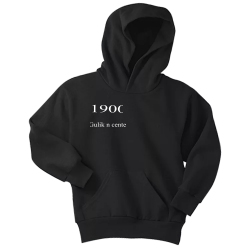 1900-Gulik-n-center Youth Pullover Hooded Sweatshirt