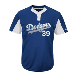 39 Custom Dodgers Two-Button Jersey - Dodgers-MAI383