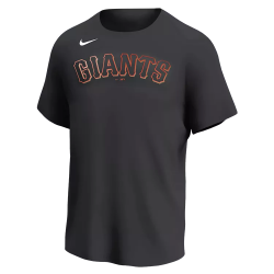 5-5-MERCADO Giants MLB Little League Team Jerseys - Official Nike Youth MLB Wordmark Poly Tees - NY224