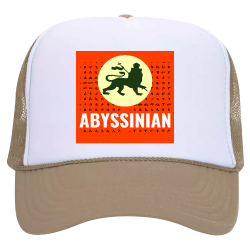 Abyssinian Create Printed Hat | Unisex Two Tone Foam Trucker Cap 210