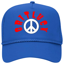 GRITLUCK 5 Panel Mid Profile Mesh Back Trucker Hat 