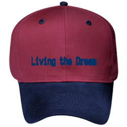 Living-the-Dresm Buy Printed Hats to Support Your Team | Chamber of Commerce Mixer | Easy Designing & Free Artwork Help