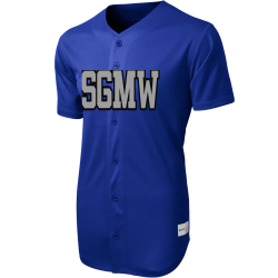 SGMW DANCE CONCEPTS Full Button Baseball Jersey