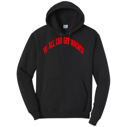 YU-ALL-CAN-GET-WACKeD Core Fleece Pullover Hooded Sweatshirt
