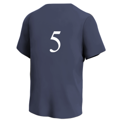 5 Braves MLB Little League Team Jerseys - Official Nike Youth MLB Wordmark Poly Tees - NY223