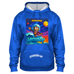 Charged-Up Adult Pro Heathered Fleece Hoodie