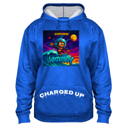 Charged-Up Adult Pro Heathered Fleece Hoodie