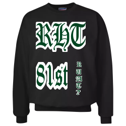 RHT-81st-U-R-A-U-A Cozy Comfort: Hanes Crewneck Fleece Sweatshirt