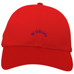 Wildcats Create Embroidered Cap | Unisex Pacific Headwear Mesh Hook-And-Loop Adjustable Cap