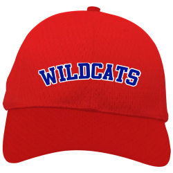 Wildcats Create Embroidered Cap | Unisex Pacific Headwear Mesh Hook-And-Loop Adjustable Cap