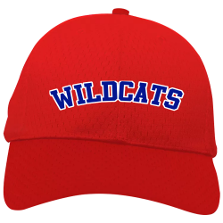 Wildcats Create Embroidered Cap | Unisex Pacific Headwear Mesh Hook-And-Loop Adjustable Cap